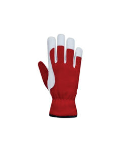 ถุงมือเซฟตี้ PU ทนทาน สีแดงขาว สายรัดข้อมือยืดหยุ่น กันลื่นที่ปลายนิ้ว ป้องกันไฟฟ้าสถิตย์ ป้องกันสารเคมี ใช้งานได้ทั่วไป - Product Image 5
