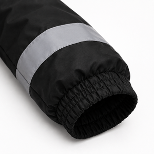 Chaqueta de Trabajo de Seguridad Reflectante al por Mayor con Capucha, Uniforme Industrial, Múltiples Bolsillos de Almacenamiento, Cremallera Frontal, Solapa para Tormentas y Dobladillo Elástico - Product Image 4