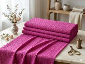 Tissu en nylon floral de qualité supérieure - Maille de style crochet complexe pour vêtements, artisanat DIY et décoration intérieure - Product Image 5