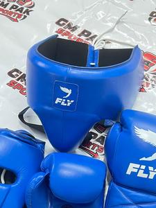 Set de Boxeo Blue Fly de Primera Calidad, Nuevo y en Oferta, con Cordones, para Muay Thai, en Todos los Colores, Equipo de Boxeo 100% Cuero Vacuno - Product Image 2