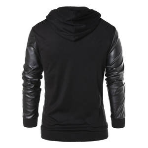 Sweat-shirts à capuche zippés personnalisés brodés en molleton, 100 % coton respirant de haute qualité pour hommes, idéaux pour l'extérieur en hiver – Grande Vente - Product Image 3