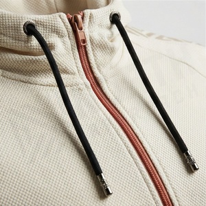 Survêtement à capuche pour homme, manches longues, couleur unie, fermeture éclair, respirant, vêtements de sport décontractés, vêtements d'automne - Product Image 4