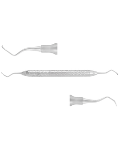 Surtechs Cureta Universal Barnhart BH 1/2 de Doble Extremo, Instrumento Periodontal, Set de Curetas y Scalers Dentales - Product Image 4