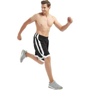 Short d'entraînement 2 tons avec logo personnalisé 2025 pour homme Short de poche de basket-ball personnalisé - Product Image 2