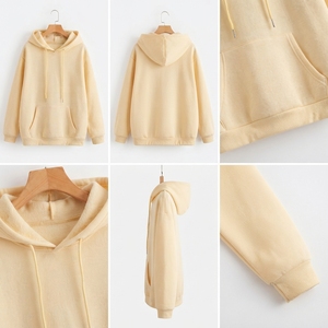 Sweat-shirt à capuche en polaire de qualité supérieure, unisexe, broderie personnalisée, fabricant de sweats à capuche - Product Image 5