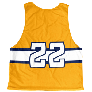 Lacrosse Training Pinnies Custom Sublimated Mesh Vest Lightweight Team Sportswear OEM ODM Factory - Product Image 5
