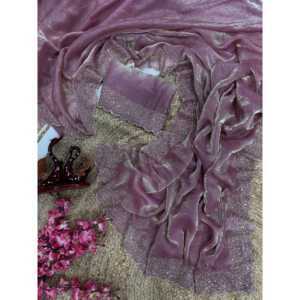 Saree de Jarkhan de designer Diamond Work pour les robes de soirée et de cocktail - Product Image 2