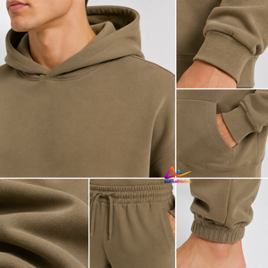 Sweat-shirt à capuche durable pour homme, doté d'un tissu confortable, d'une sensation de chaleur et d'un style pratique, idéal pour les activités de plein air, service OEM. - Product Image 6