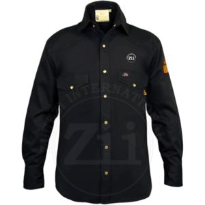 Chemise de travail de sécurité en coton soudé haute visibilité, ignifuge, certifiée CE, avec pack respirateur – Meilleures ventes - Product Image 1