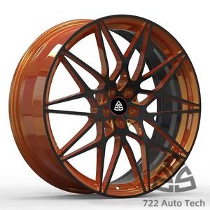 Rines Forjados 722Auto para Autos de Pasajeros de 17-20 Pulgadas 5x112 para A45 C63 E63 S63 S65 S400 Maybach Mercedes Benz Bmw M4 <span class=keywords><strong>M3</strong></span> E92 M340i - Product Image 1