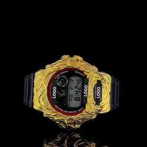 Reloj de Pulsera de Lujo con Diamantes de Moissanita de Alta Calidad, Totalmente Cubierto de Piedras, Estilo de Joyería de Moda para Hombre, Disponible al Mejor Precio - Product Image 1