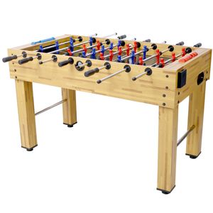 Tavolo da Calcio Balilla Hurricane da 54 Pollici con Finitura Ciliegio Chiaro e Sistema di Punteggio Analogico per Sale Giochi Familiari, Include Accessori Gratuiti - Product Image 4