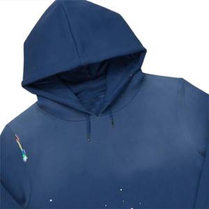 Pantalones de chándal acampanados de algodón para hombre, de marca privada, oversize, holgados, de pierna recta, con lavado ácido y bajo acampanado liso - Product Image 3