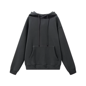 Sweat-shirts à capuche surdimensionnés pour hommes de qualité supérieure, 100% coton doublé, imprimés numériquement sur mesure, streetwear pour la saison d'automne - Product Image 2