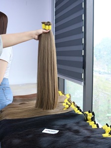 2025 Vente chaude en vrac 100% Extensions de cheveux bruns raides naturels vietnamiens Expédition rapide Produit chaud - Product Image 2