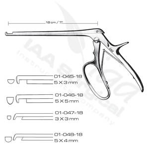 Instrumentos Ortopédicos, Pinzas Kerrison para Huesos, Pinzas para Perforación Espinal, Juego de Instrumentos Quirúrgicos de Acero Inoxidable de Alta Calidad - Product Image 4