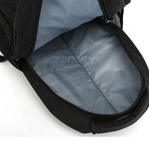 Sac à dos en polyester avec cadre externe et logo personnalisé, avec port USB et plusieurs poches imperméables, sac de sport scolaire élégant - Product Image 5