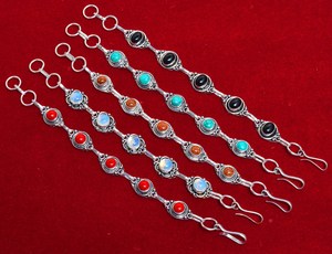 Pulsera de cristal surtida, pulsera de cadena de piedras preciosas hecha a mano para mujer, joyería de moda, venta al por mayor. - Product Image 6