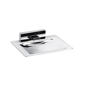 Jabonera compacta de metal para el área del lavabo del baño con orificios de drenaje, organizador de jabón para uso doméstico - Product Image 4