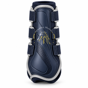 Botas de equitación premium que ofrecen una cobertura confiable para las patas, comodidad transpirable y un cierre seguro para caballos activos. - Product Image 1