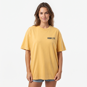 Women's Casual Oversized Crew Neck T Shirt Short Sleeve Custom Logo Solid Color Summer Fashion <b>Top</b> - Product Image 5