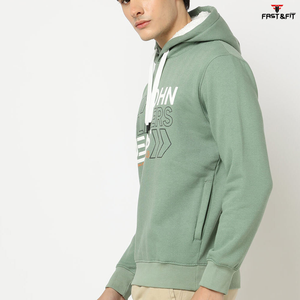 Sweat-shirts pour hommes sur mesure, de haute qualité, en coton molletonné, brodés, professionnels, pour l'hiver, séchage rapide - Product Image 2