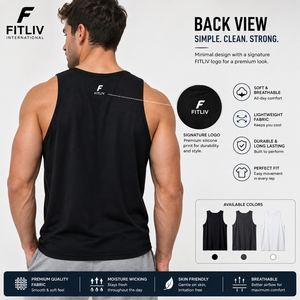 <b>Men's</b> Breathable Eco-Friendly Anti-Pilling Anti-shrink Solid High Street Knitted 100% Cotton Crew Neck <b>Vest</b> 200g Custom Brand - Product Image 2