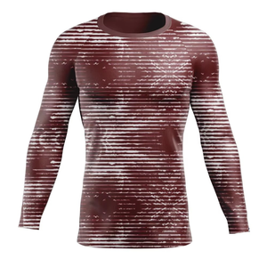 Camiseta de Compresión Transpirable, Antibacteriana, de Secado Rápido, Sostenible, de Manga Larga, con Logotipo Personalizado, para Hombre, para Entrenamiento de Alta Intensidad, Ligera - Product Image 4