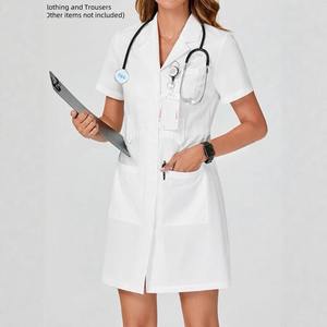 Bata de Laboratorio de Diseño para Mujer, Conjunto de Uniformes Médicos, Bata de Enfermería Impermeable - Product Image 3