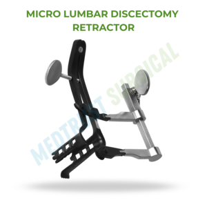 Retracteur micro-lombaire en acier inoxydable Medtrust pour discectomie, instrument orthopédique pour chirurgie de la colonne vertébrale - Product Image 2