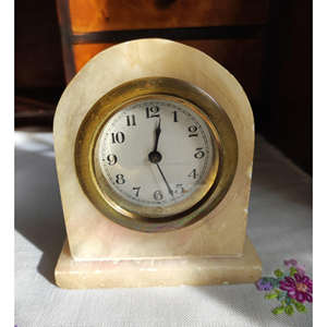 Reloj de Mesa Artístico de Mármol TCE Modelo A-Raz-008, Reloj Decorativo Premium para Decoración de Interiores, para Escritorio y Mesa - Product Image 5