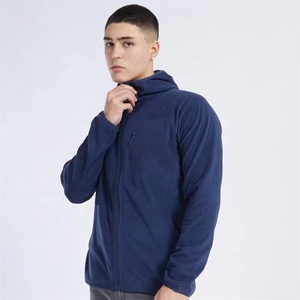 OEM Mens Hoodies Oversized Pullover Sweatshirt Premium Cotton Winter Collection Wholesale Bulk Men's Navy Blue <b>Hooded</b> <b>Fleece</b> - Product Image 6