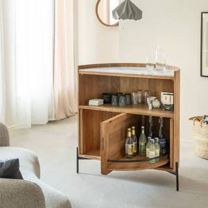 Mueble bar Vandana Prime Arion de madera de mango y mármol - Product Image 5