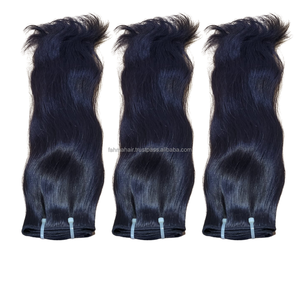 Premium 100% Human Remy Hair Full-Length Natural Indonesian Virgin Hair Double-Drawn <b>Top</b>-to-Bottom Straight Texture Natural - Product Image 3