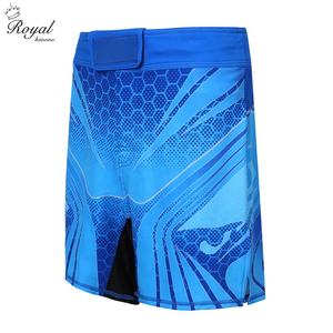 Shorts de MMA extensibles et respirants fabriqués en usine, shorts de boxe d'arts martiaux avec logo frontal, nouvelle arrivée, vêtements de combat - Product Image 2