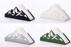 Porta Servilletas Metálico con Diseño de Montaña – Decoración Rústica para Mesa - Product Image 4