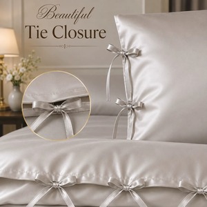 Attache de couette en bambou de qualité supérieure, 300 fils, écologique et réutilisable, pour la maison, l'hôtel et l'hôtellerie - Product Image 3