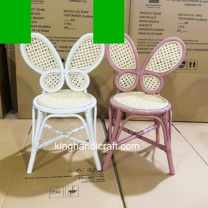 Silla Infantil de Ratán Moderna Hecha a Mano para Eventos al Aire Libre y en Interiores, Cumpleaños, Bodas, Recepciones - Fábrica OEM en Vietnam - Product Image 4
