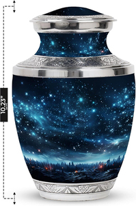 Wholesale Metal Cremation Urns for Adult Human Ashes Modern Design Funeral Supplies Casket <b>Memorial</b> <b>Keepsake</b> - Product Image 2