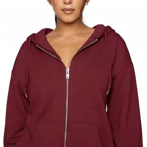 Conjunto Deportivo para Mujer, Personalizado OEM, Alta Calidad, Nuevas Llegadas, Chaqueta Corta Cortavientos, Sudadera Holgada Informal - Product Image 5