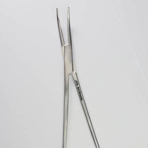 Pince hémostatique équipement de microchirurgie de précision Instrument médical procédures médicales Adson 18.5 cm acier inoxydable incurvé - Product Image 5