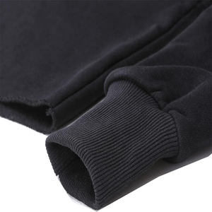 Sudadera corta con capucha para mujer, de felpa suave, manga larga, estilo casual urbano, corte holgado, con cordón ajustable, atuendo moderno. - Product Image 6