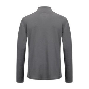 Camiseta Deportiva de Secado Rápido con Cierre de Cremallera de un Cuarto para Hombre |   Sudadera Deportiva de Manga Larga |   Ropa Deportiva para Entrenamiento de Golf al Aire Libre, 100% Poliéster - Product Image 2