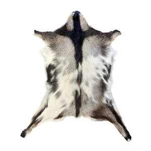 Alfombra de piel de vaca auténtica, piel de vaca natural, alfombra de cuero con pelo suave para decoración de sala de estar y dormitorio - Product Image 1