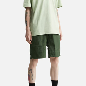 Best Quality Customized Logo Sporty Anti-Wrinkle Nylon <b>Man</b> <b>Shorts</b> High Fashionable Solid Pattern Knee Length Pocket <b>Black</b> New - Product Image 4