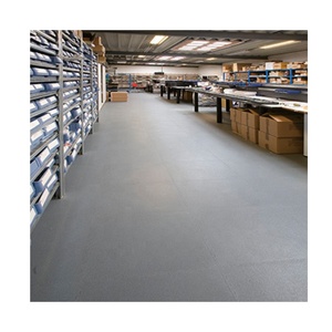 Pvc Interlocking Garage Floor Tiles Car 4s Workshop Showroom Vinyl <b>Plastic</b> Flooring Modern Indoor 6mm 5mm Vinyl Flooring for Gym - Product Image 1