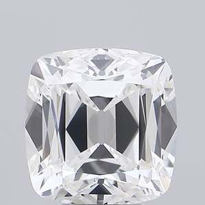 Diamante Cuadrado de Laboratorio de 4.05CT E VVS2, Corte Antiguo Tipo Cojín, Estilo Vintage, para Anillo de Compromiso Personalizado - Product Image 3