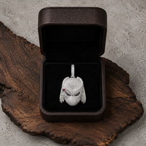 Colgante Personalizado de Hip Hop con Personaje de Ciencia Ficción, Totalmente Cubierto de Diamantes, Plata de Ley 925, Micro Pavé de Moissanita, Collar de Lujo para Hombre - Product Image 5