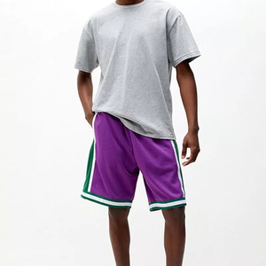 Nouveauté 2026 – Short de sport décontracté pour homme, coupe ample, respirant, séchage rapide, écologique, 100 % polyester, en toile, taille élastique - Product Image 5