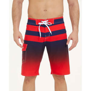 Shorts de playa para hombre Oem con impresión personalizada, de secado rápido, transpirables y ligeros para piscina, playa y uso en verano. - Product Image 2
